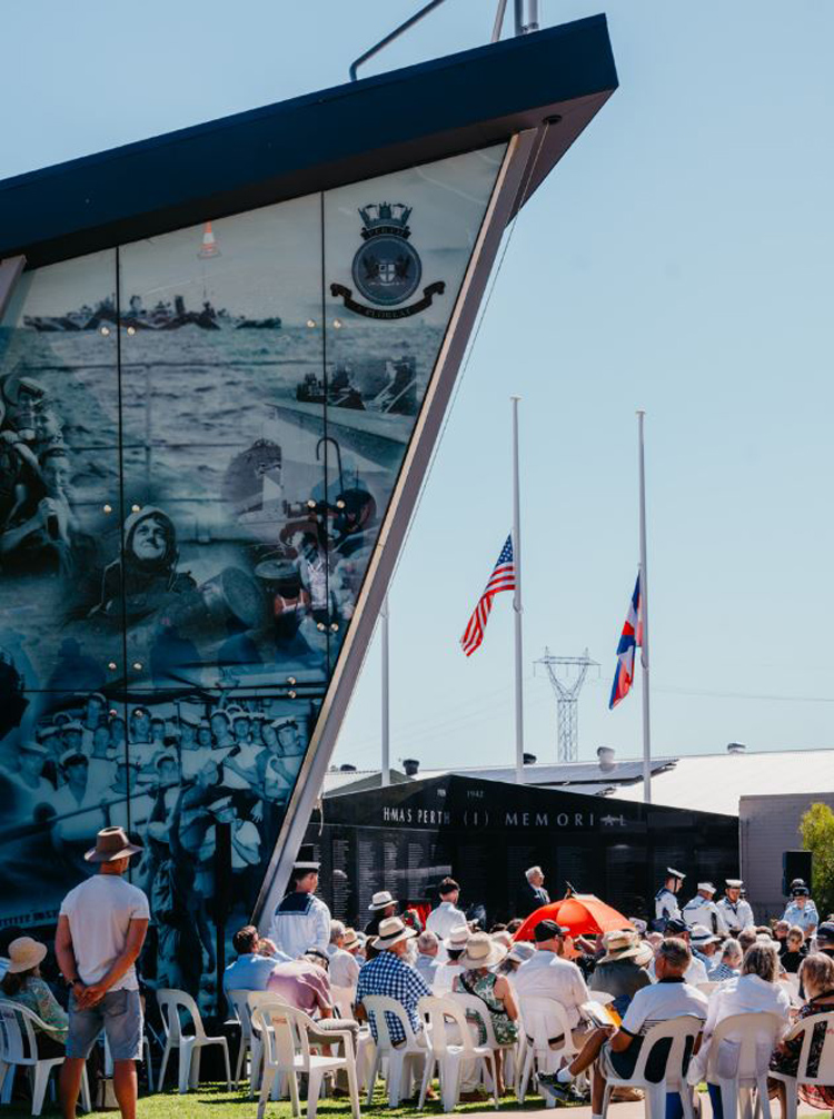 hmas perth memorial dedication 6